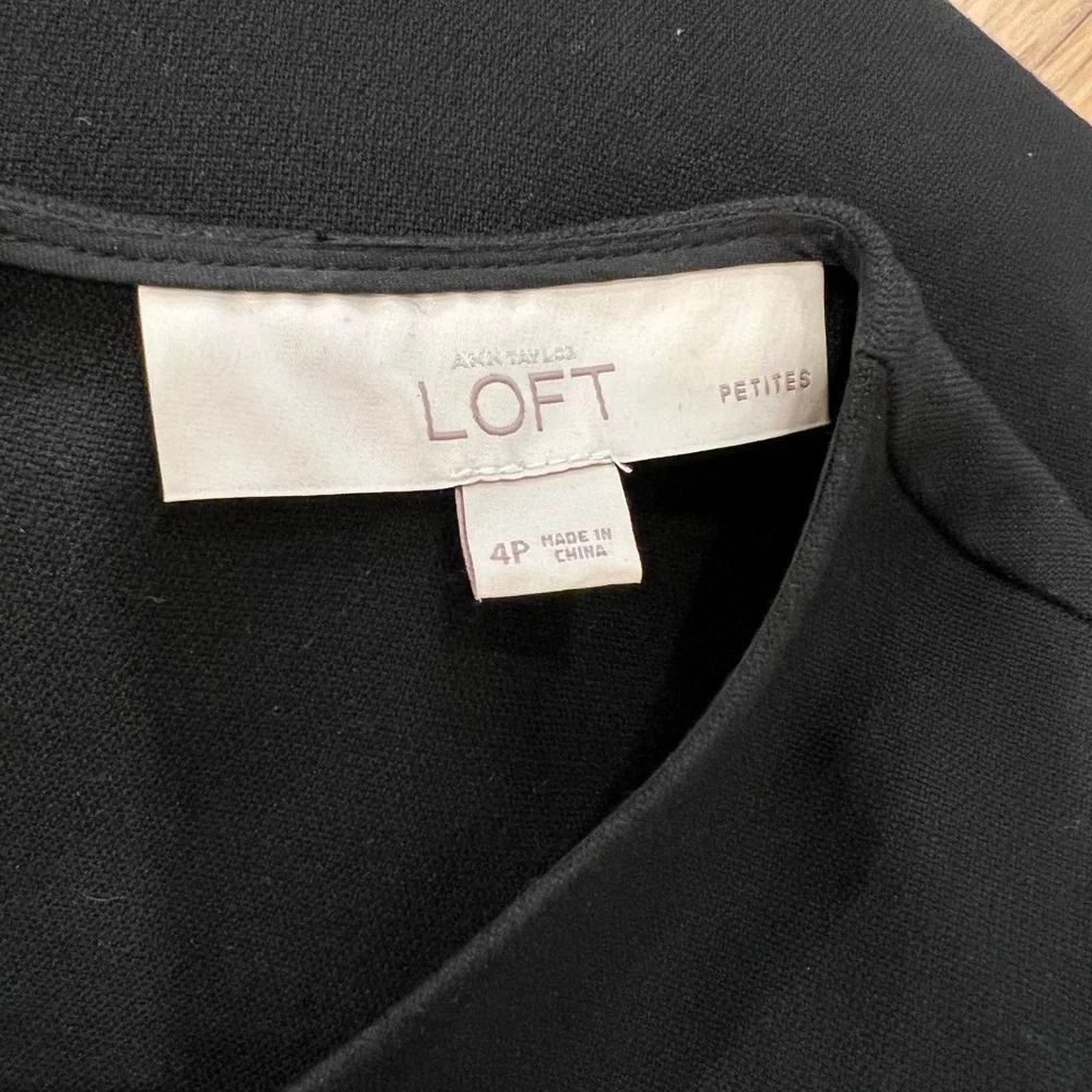 LOFT BLACK DRESS - Picture 3 of 3